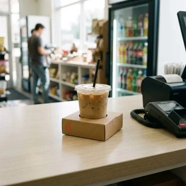 handle-free cup holders for retail sevice handle-free cup holders for retail sevice